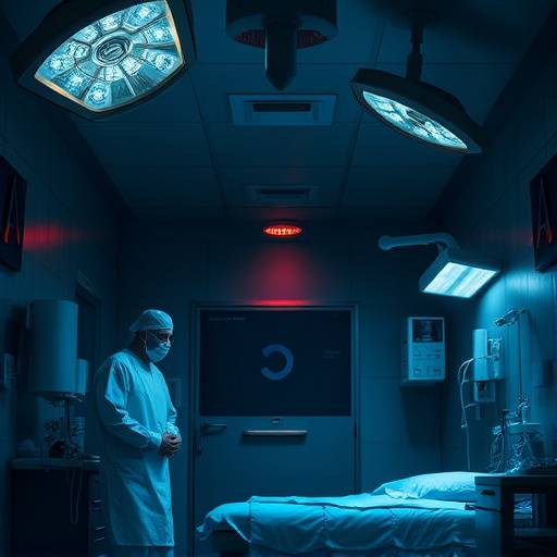 Affiche de la série 'Hôpital Central', un drame médical réaliste sur la vie dans un grand hôpital.