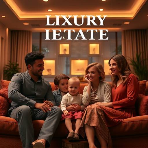 Affiche de la série L'Agence, suivant une famille travaillant dans l'immobilier de luxe