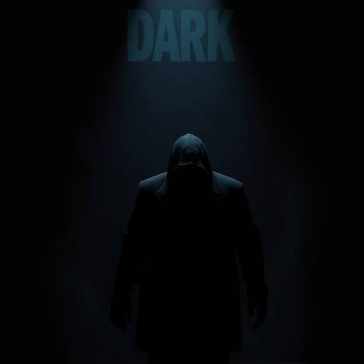 Affiche de la série 'Les Ombres du Passé', un thriller psychologique sombre