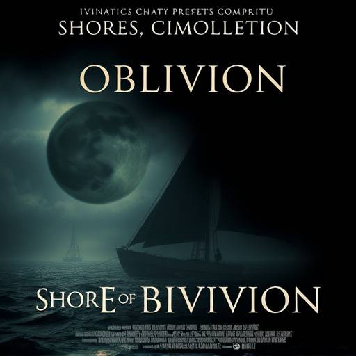 Affiche de la série 'Les Rivages de l'Oubli', un drame poétique et intense avec une ambiance mélancolique