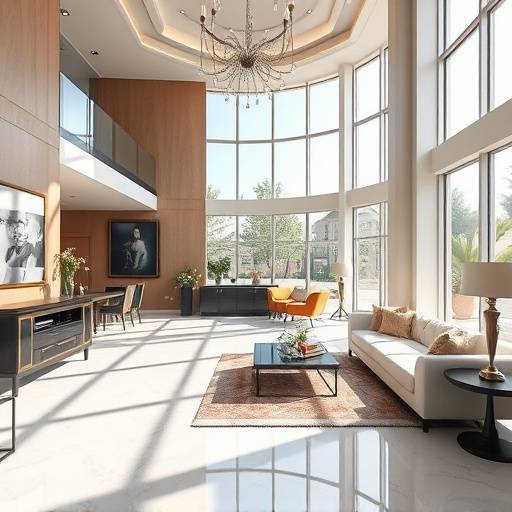 Image de la série 'L'Agence', une série suivant une agence immobilière de luxe