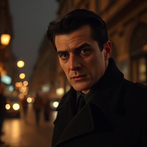 Image de la série 'Les Enquêtes de l'Inspecteur Lemaire', un drame policier classique à l'ambiance parisienne.